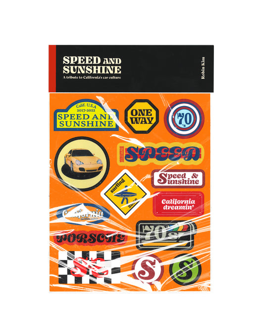 Speed and Sunshine Sticker Pack – Symbol