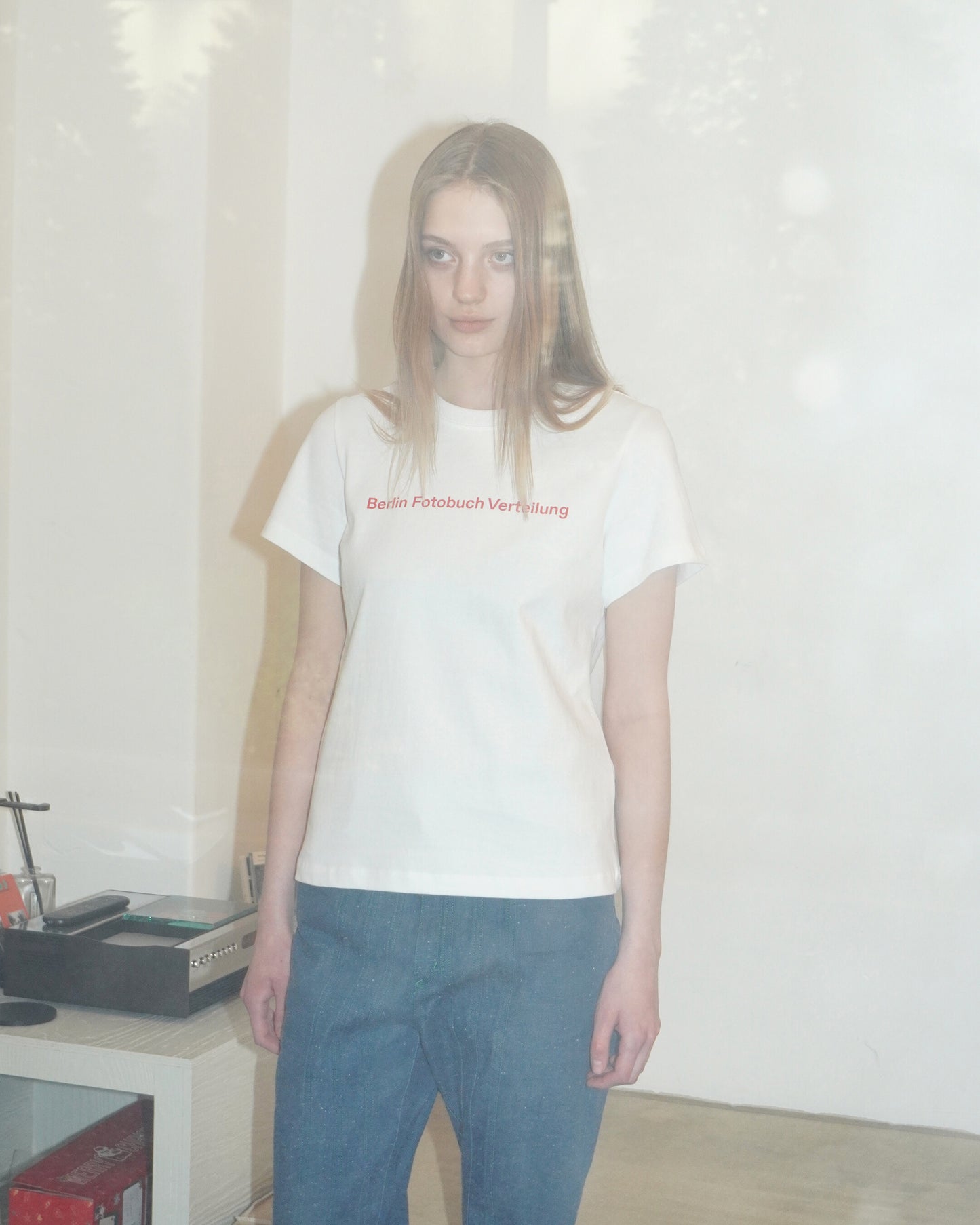 (W) BFV Center Logo Tee (White)