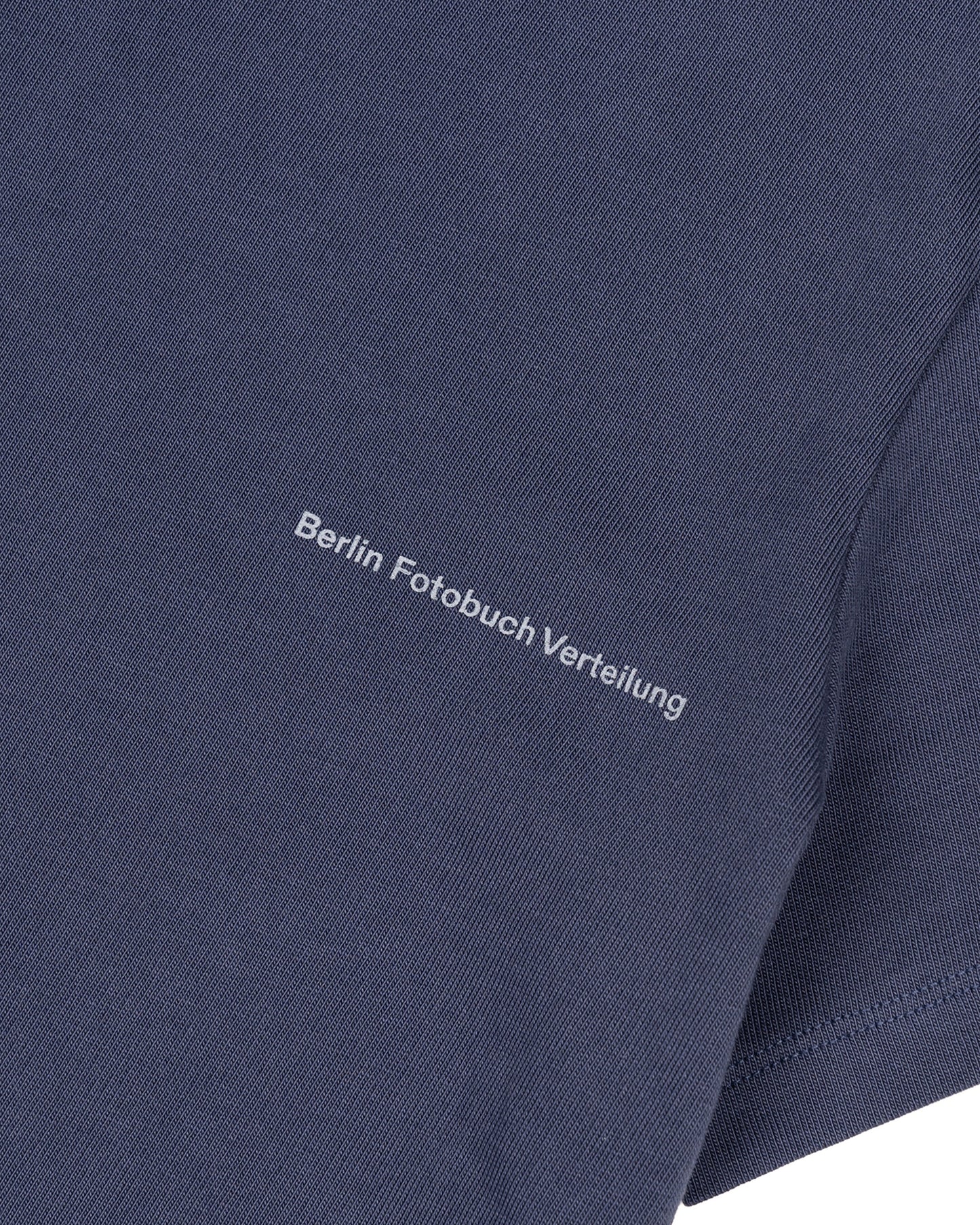 (W) BFV Small Logo Tee (Slate blue)