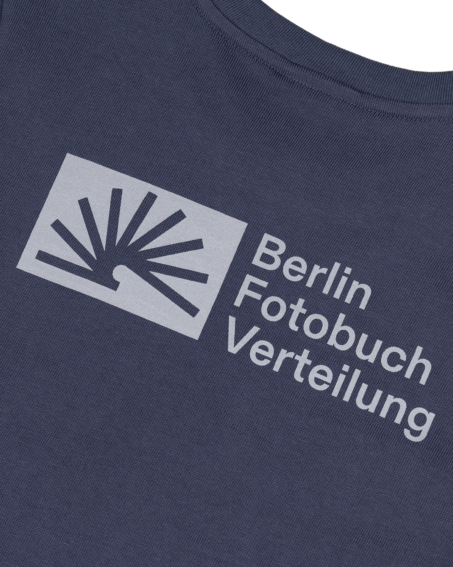 (W) BFV Small Logo Tee (Slate blue)