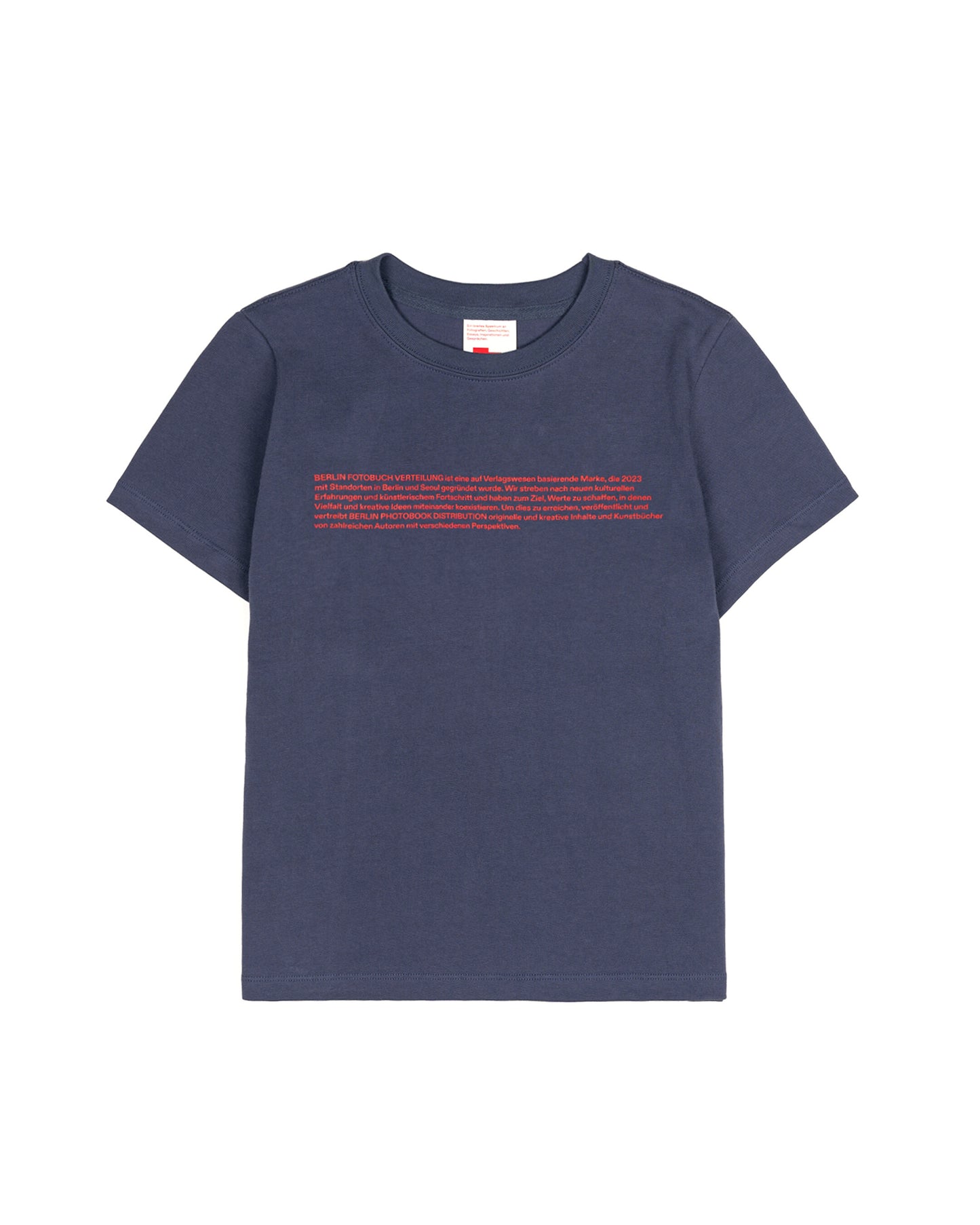 (W) Overview Tee (Slate blue)