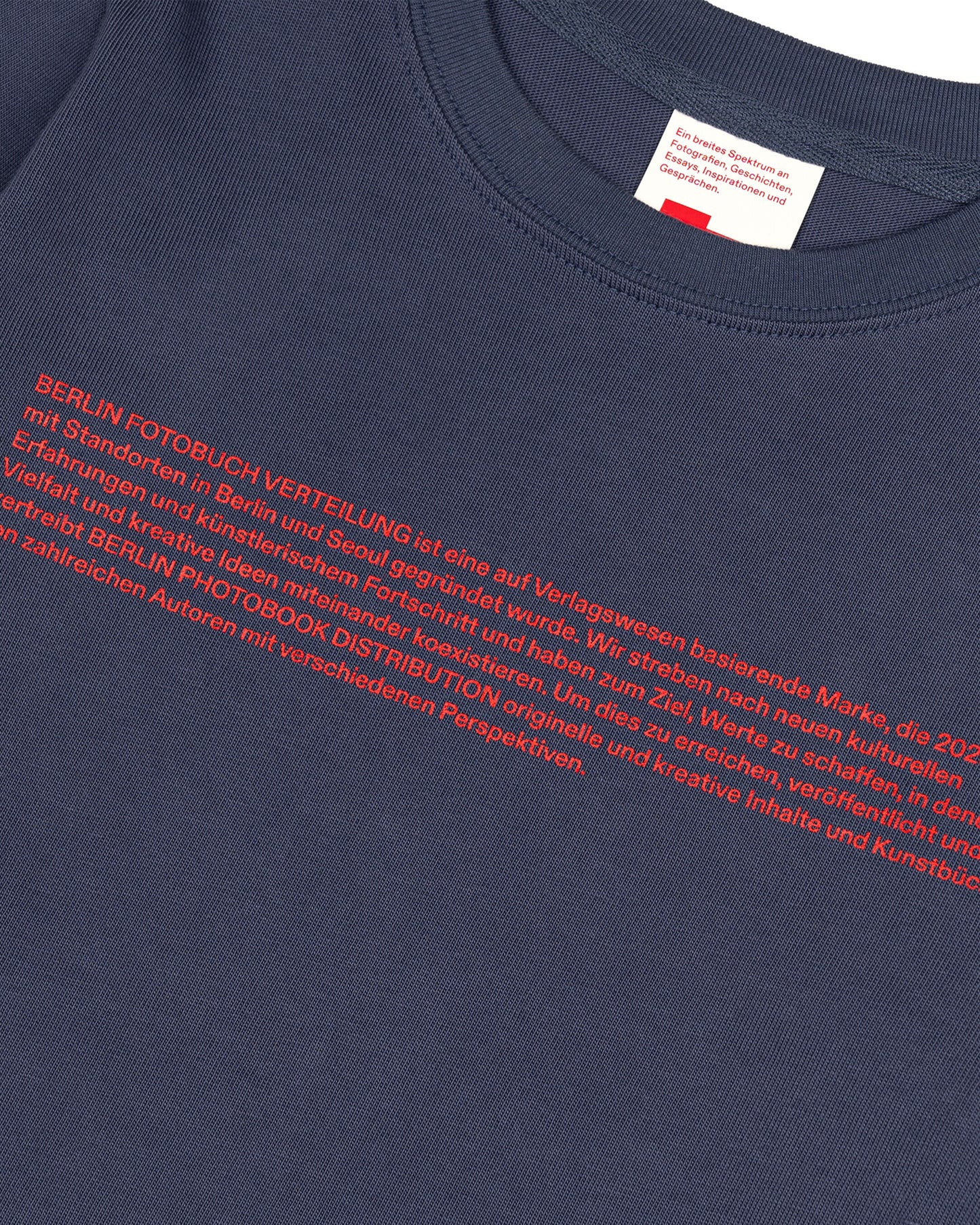 (W) Overview Tee (Slate blue)
