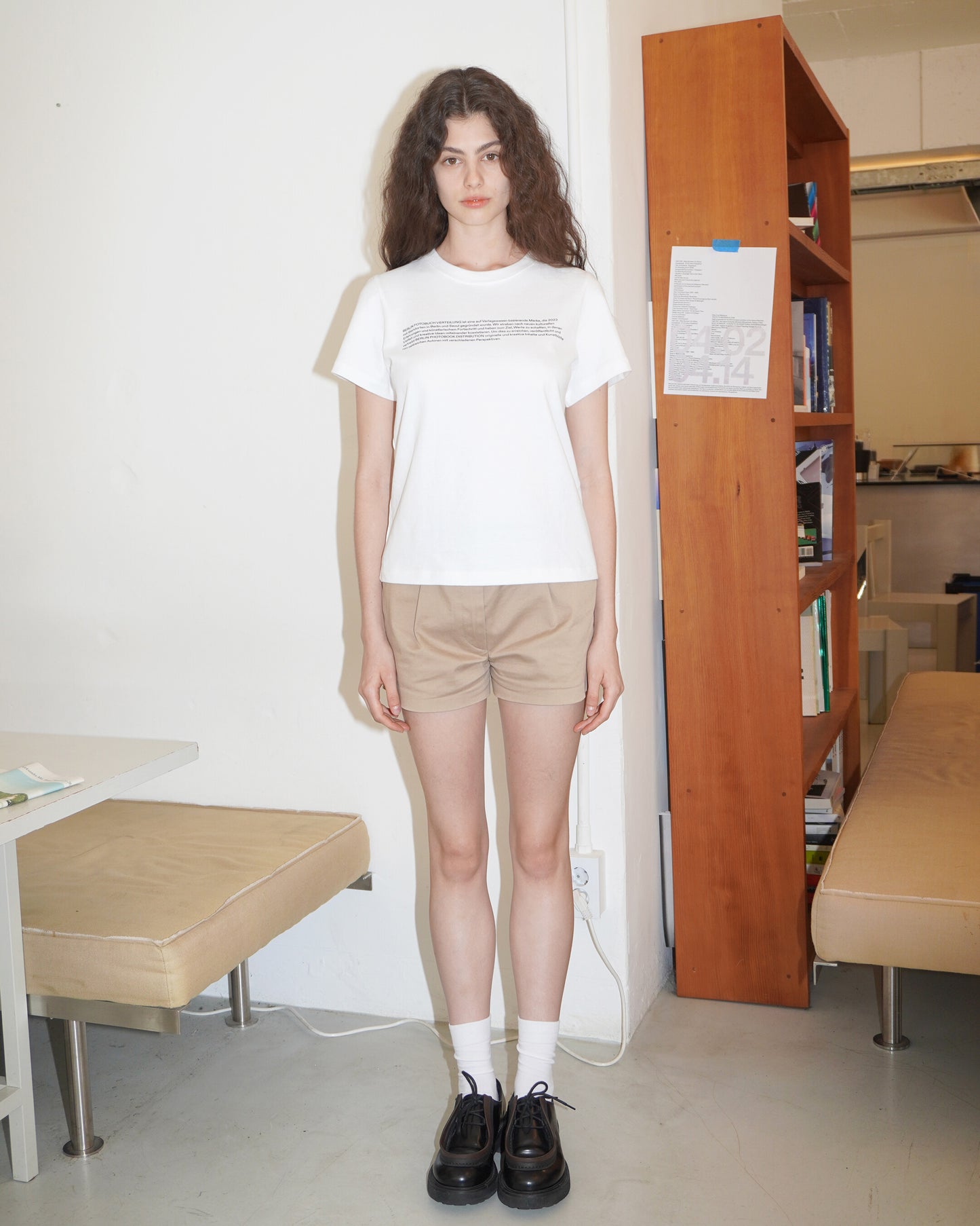 (W) Overview Tee (White)