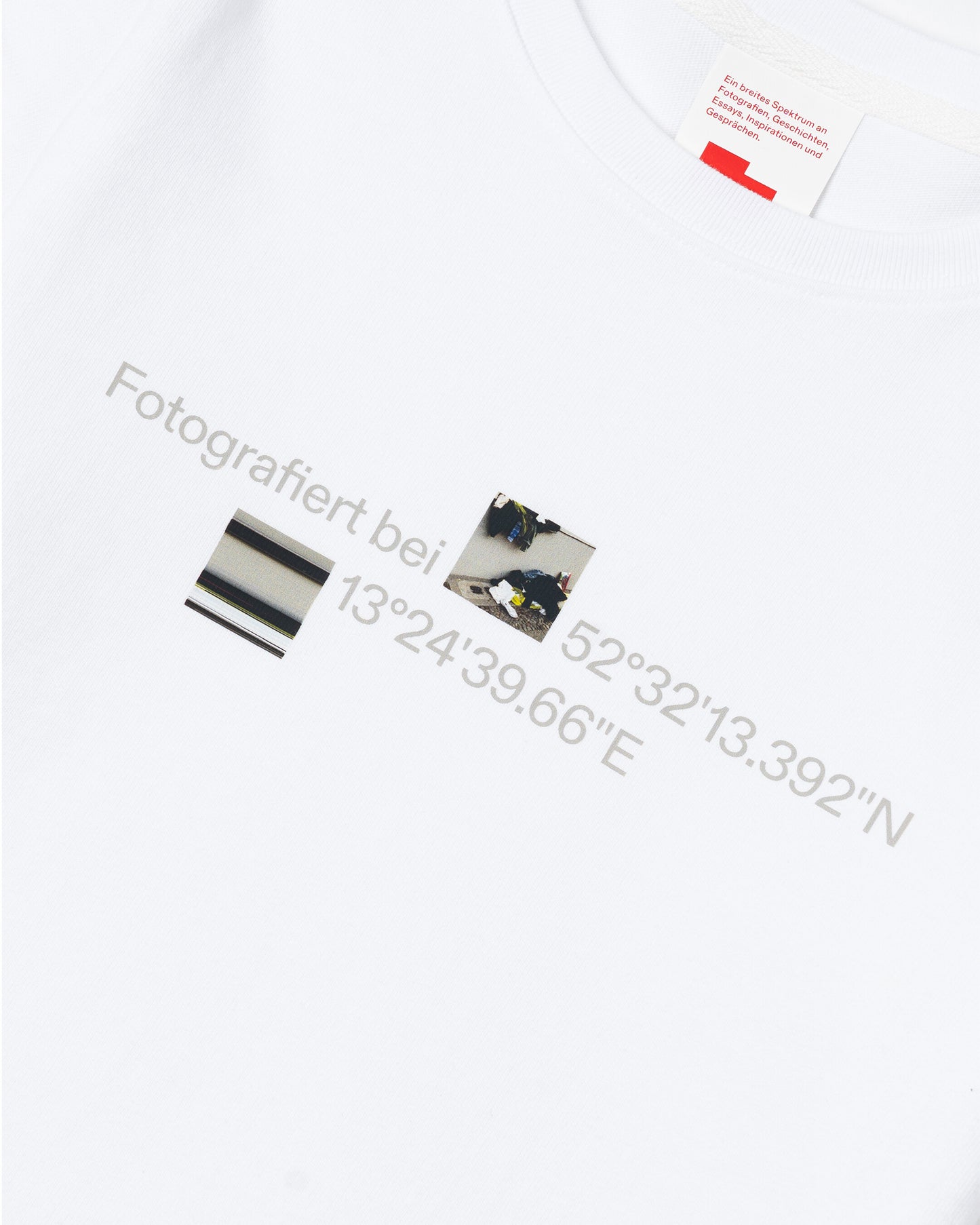 (W) Zine 001 Photo Tee #3 (White)