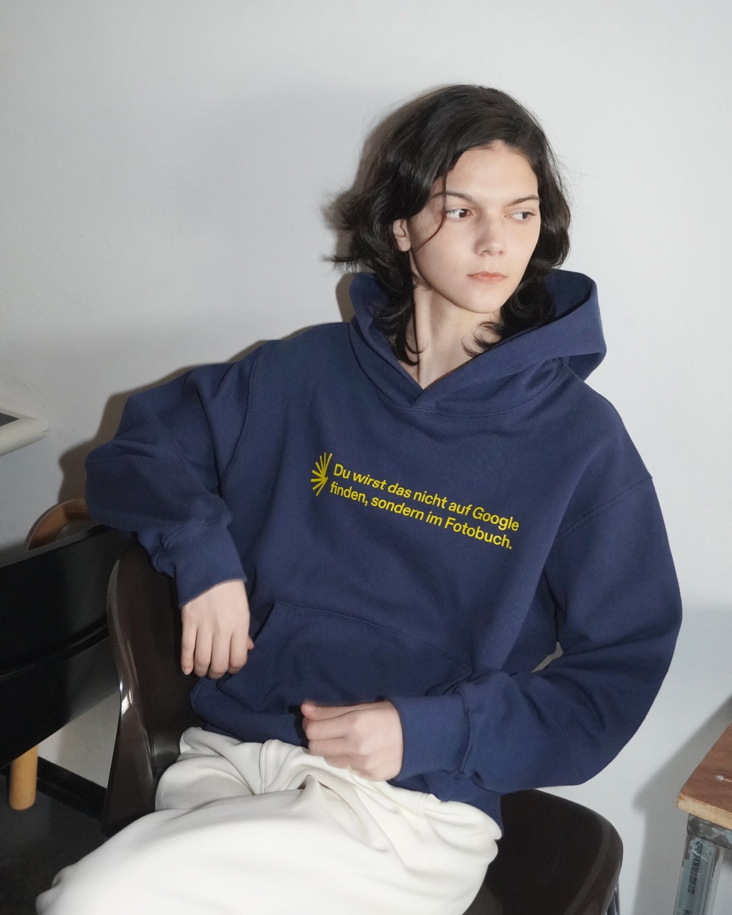 Werbespruch 001 Hoodie (Navy)