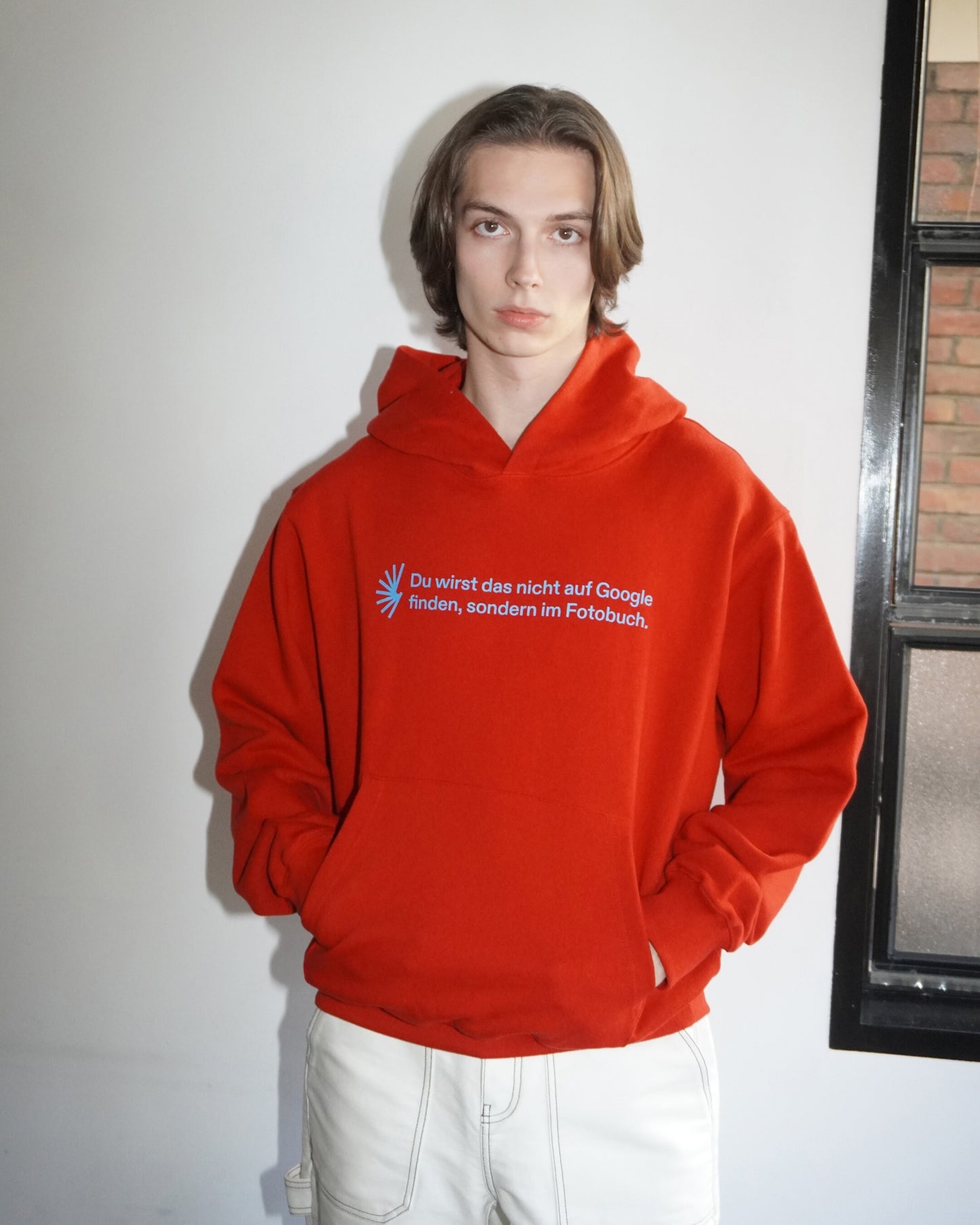 Werbespruch 001 Hoodie (Red)