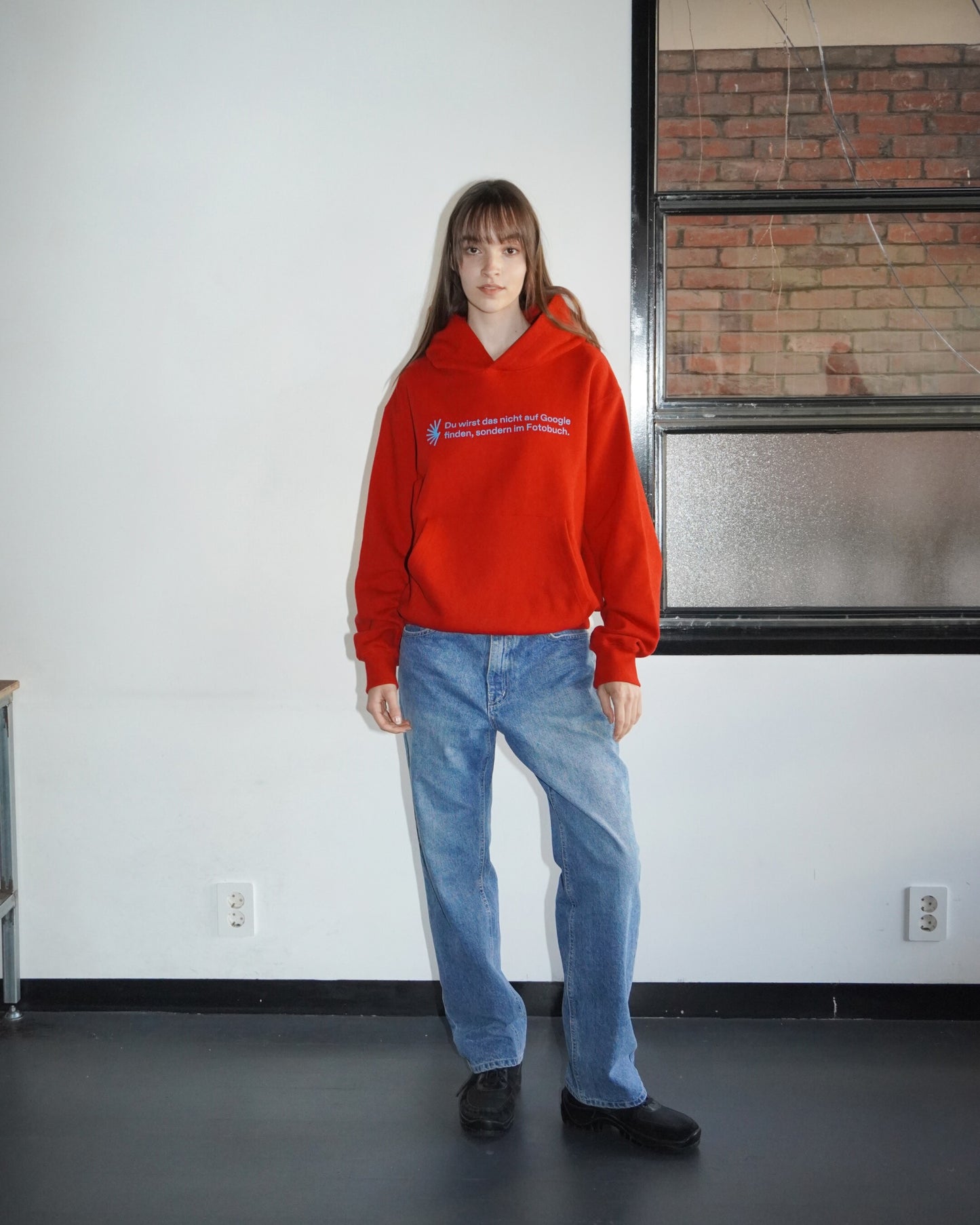 Werbespruch 001 Hoodie (Red)