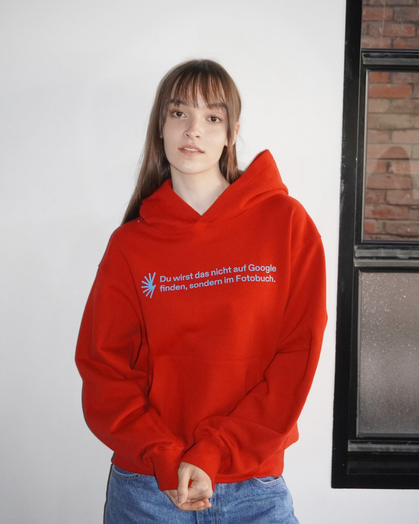Werbespruch 001 Hoodie (Red)