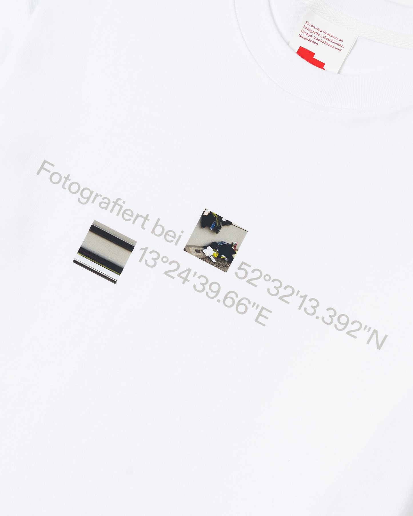 Zine 001 Photo Tee #3 (White)