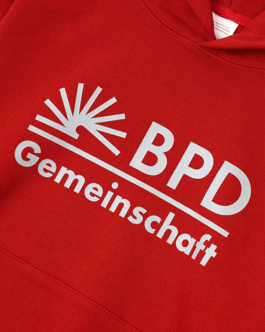 001 Gemeinschaft Hoodie (Red)