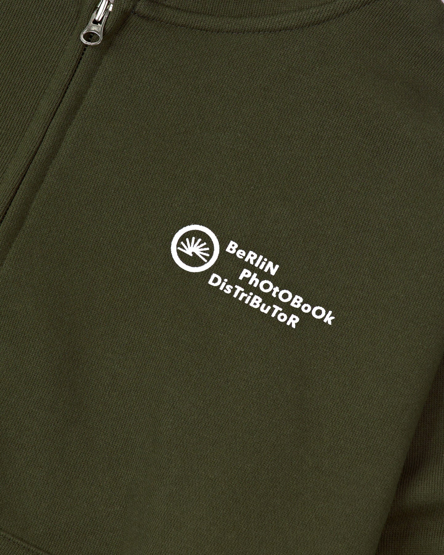 Mitarbeiter 003 Zip Hoodie (Chive Green)