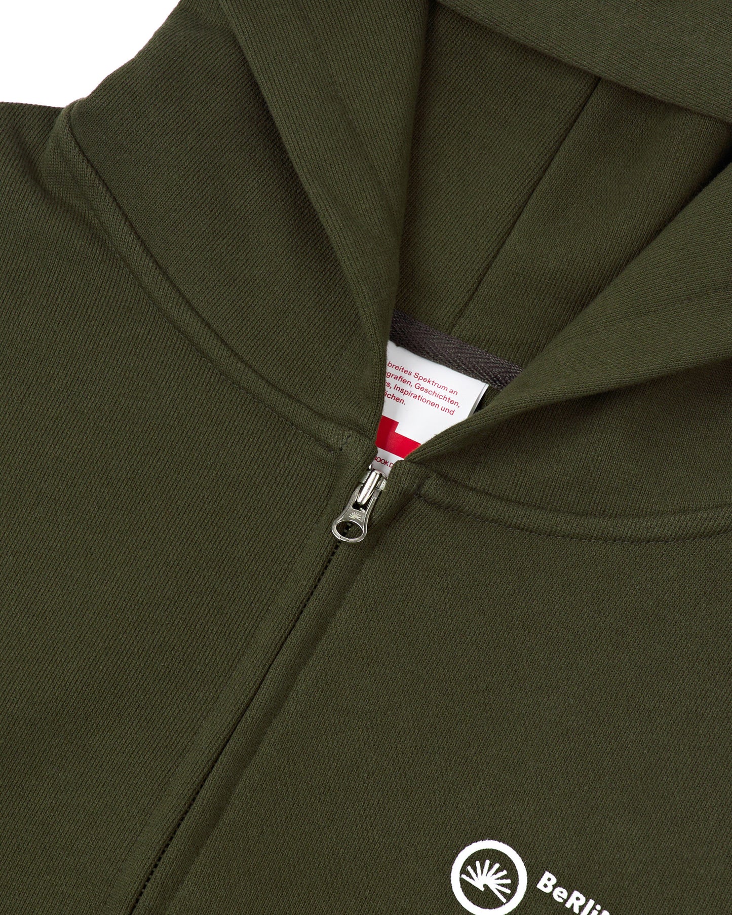 Mitarbeiter 003 Zip Hoodie (Chive Green)