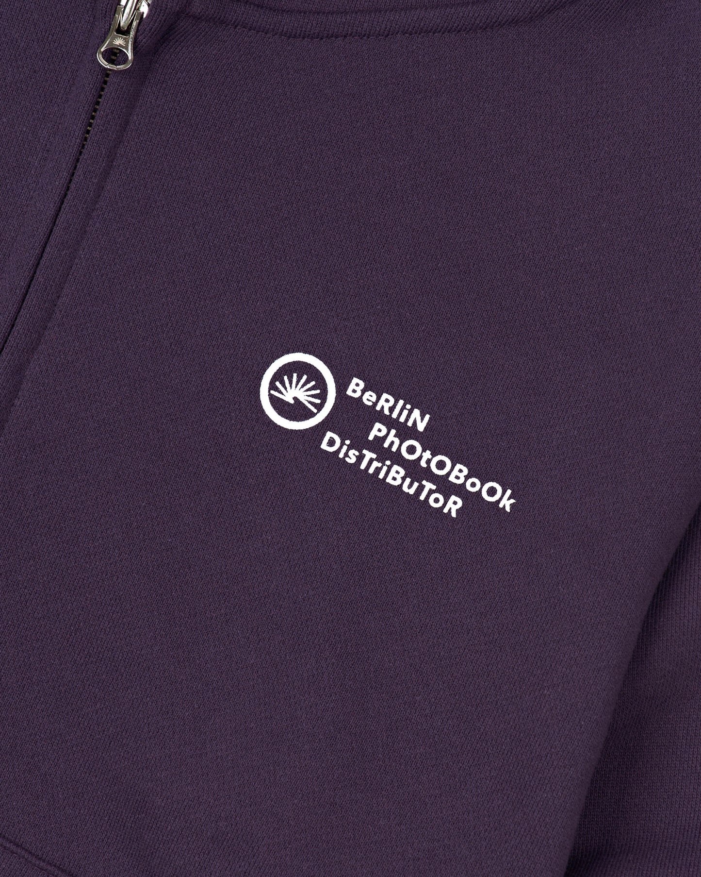 Mitarbeiter 003 Zip Hoodie (Purple)