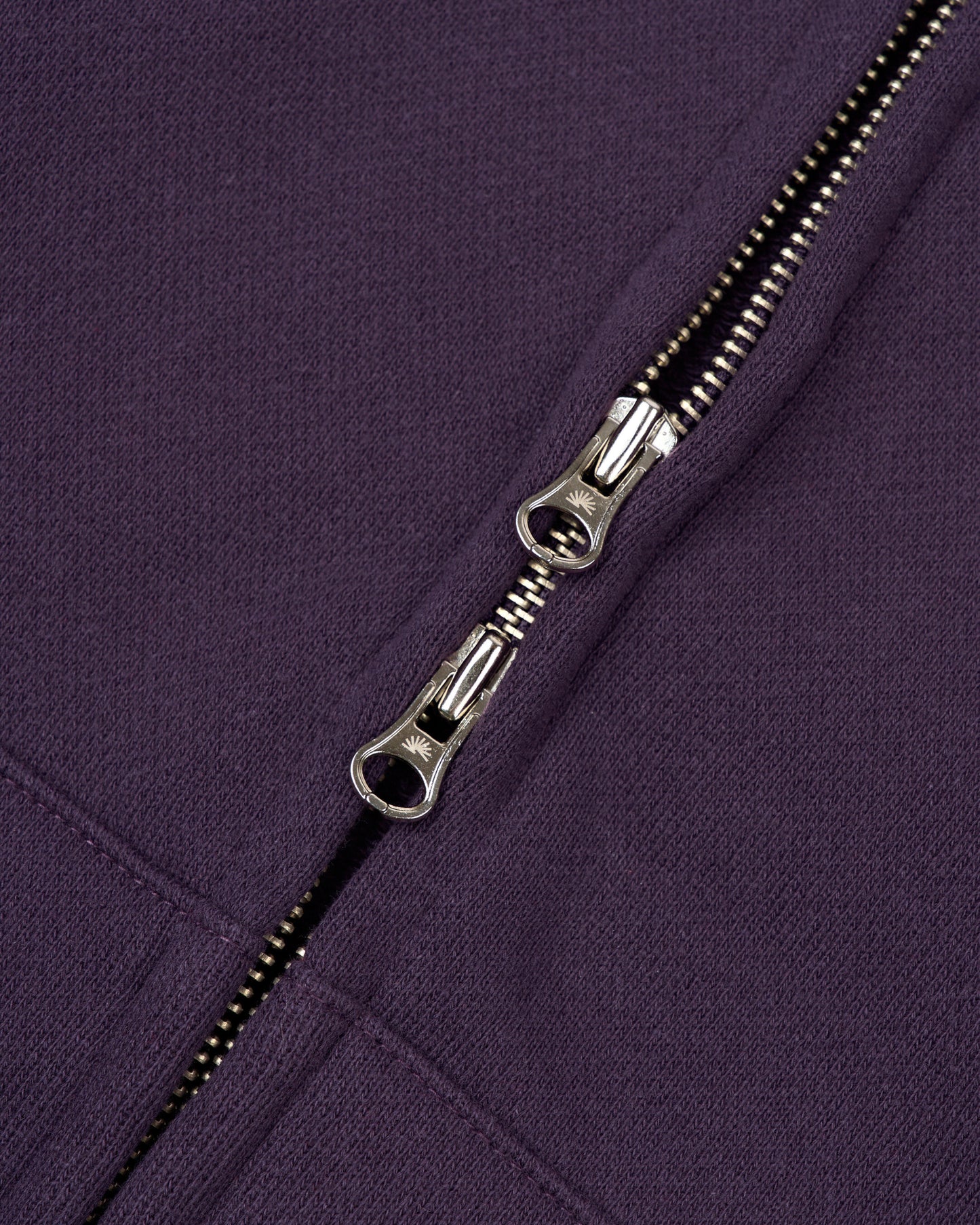 Mitarbeiter 003 Zip Hoodie (Purple)