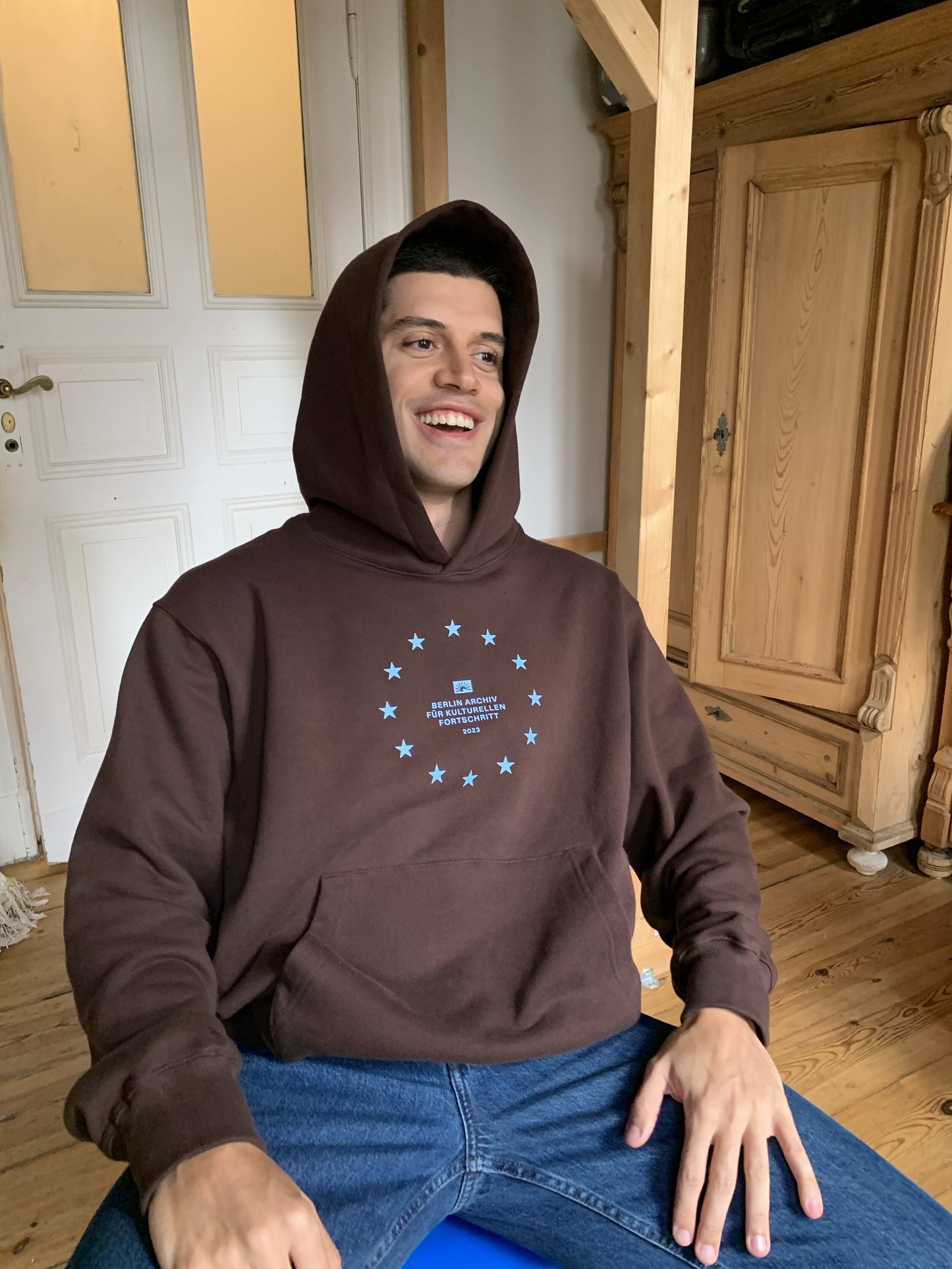 Archiv Symbol 001 Hoodie (Brown)