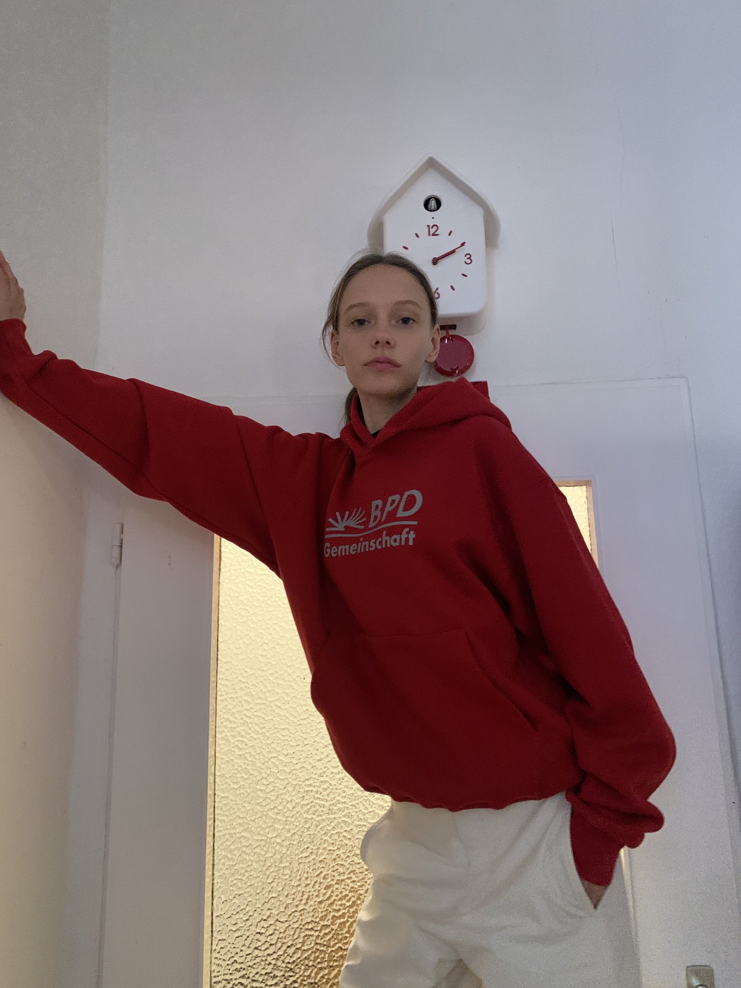 001 Gemeinschaft Hoodie (Red)