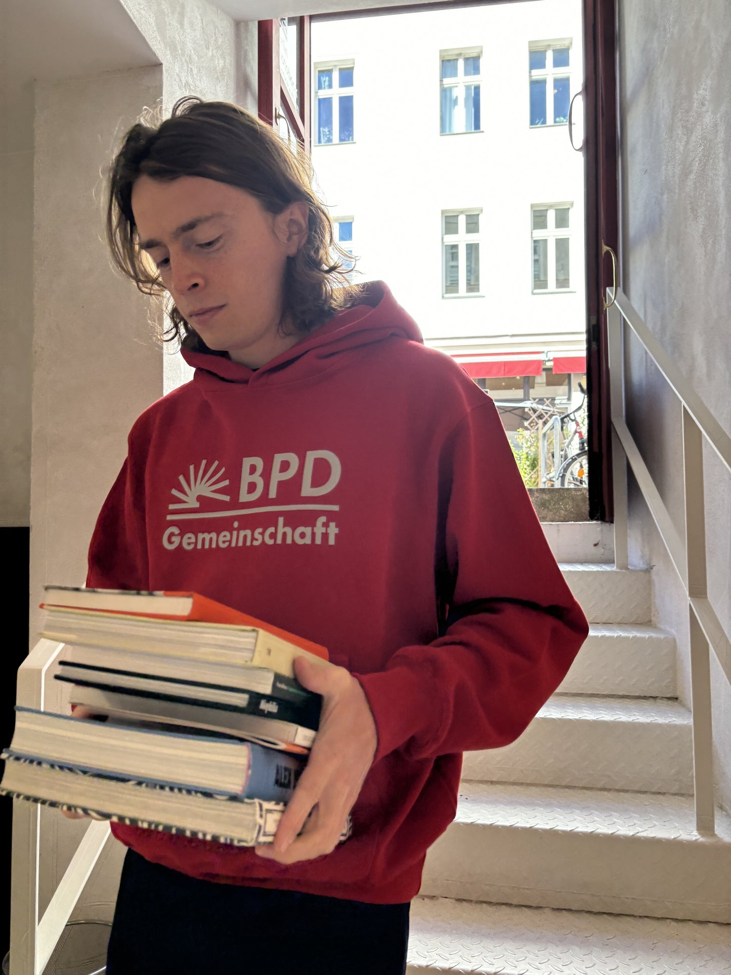 001 Gemeinschaft Hoodie (Red)