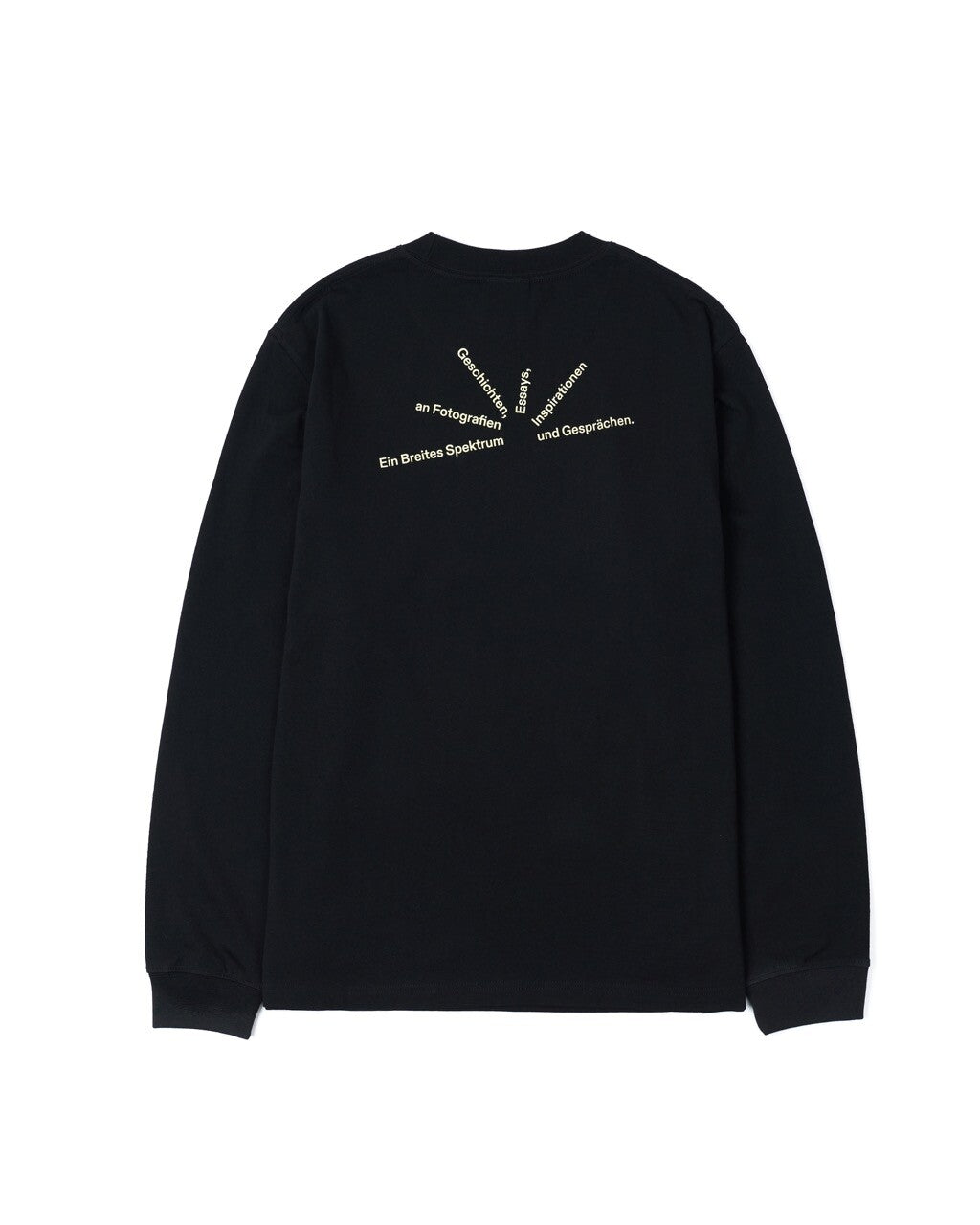 002 Overview Long Sleeve Tee (Black)