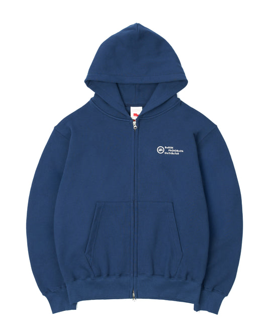 Mitarbeiter 003 Zip Hoodie (Navy)