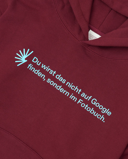 Werbespruch 001 Hoodie (Burgundy)