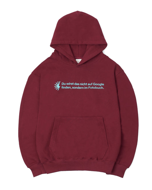 Werbespruch 001 Hoodie (Burgundy)