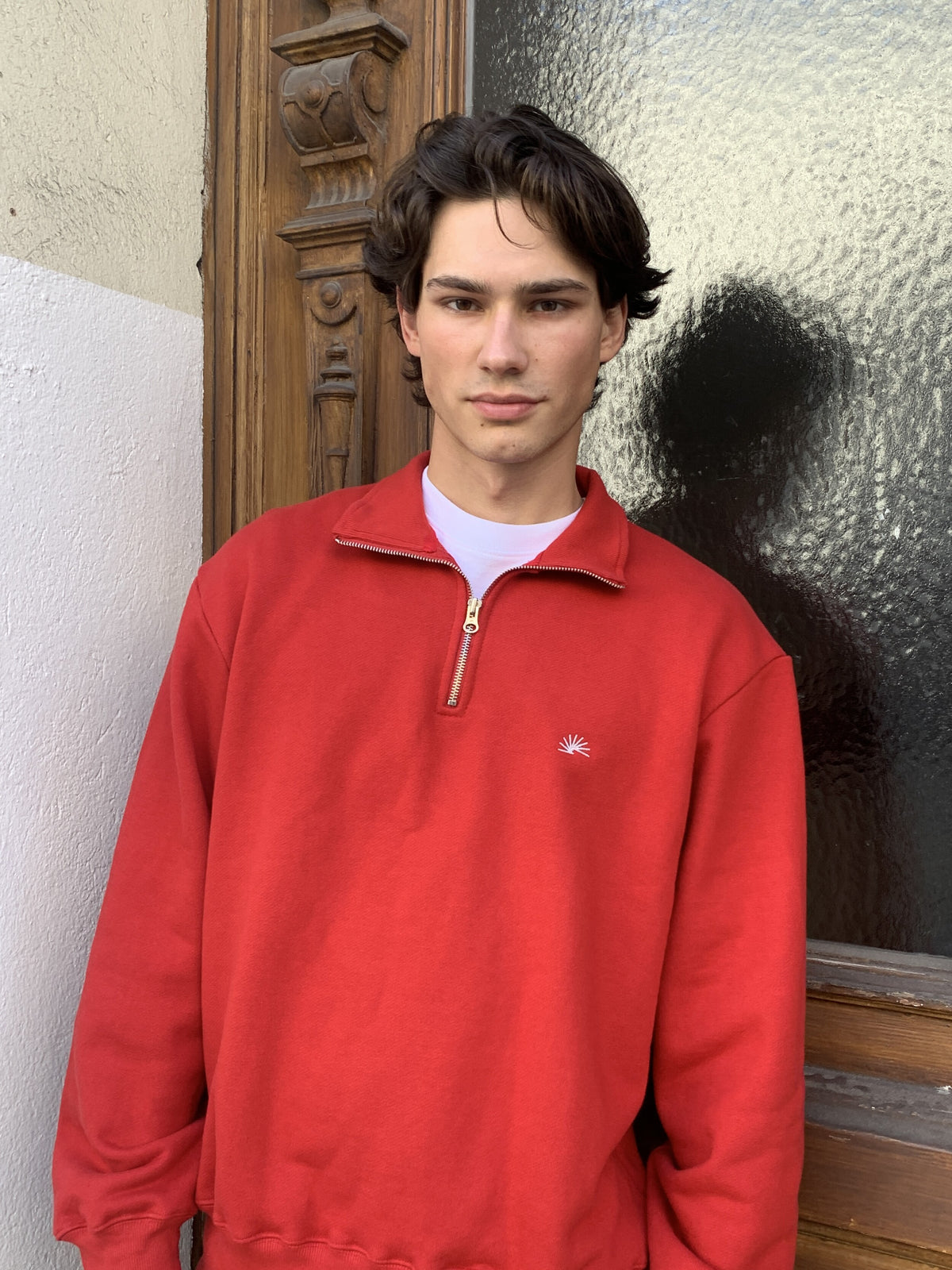 BFV Quarter Zip (Red)
