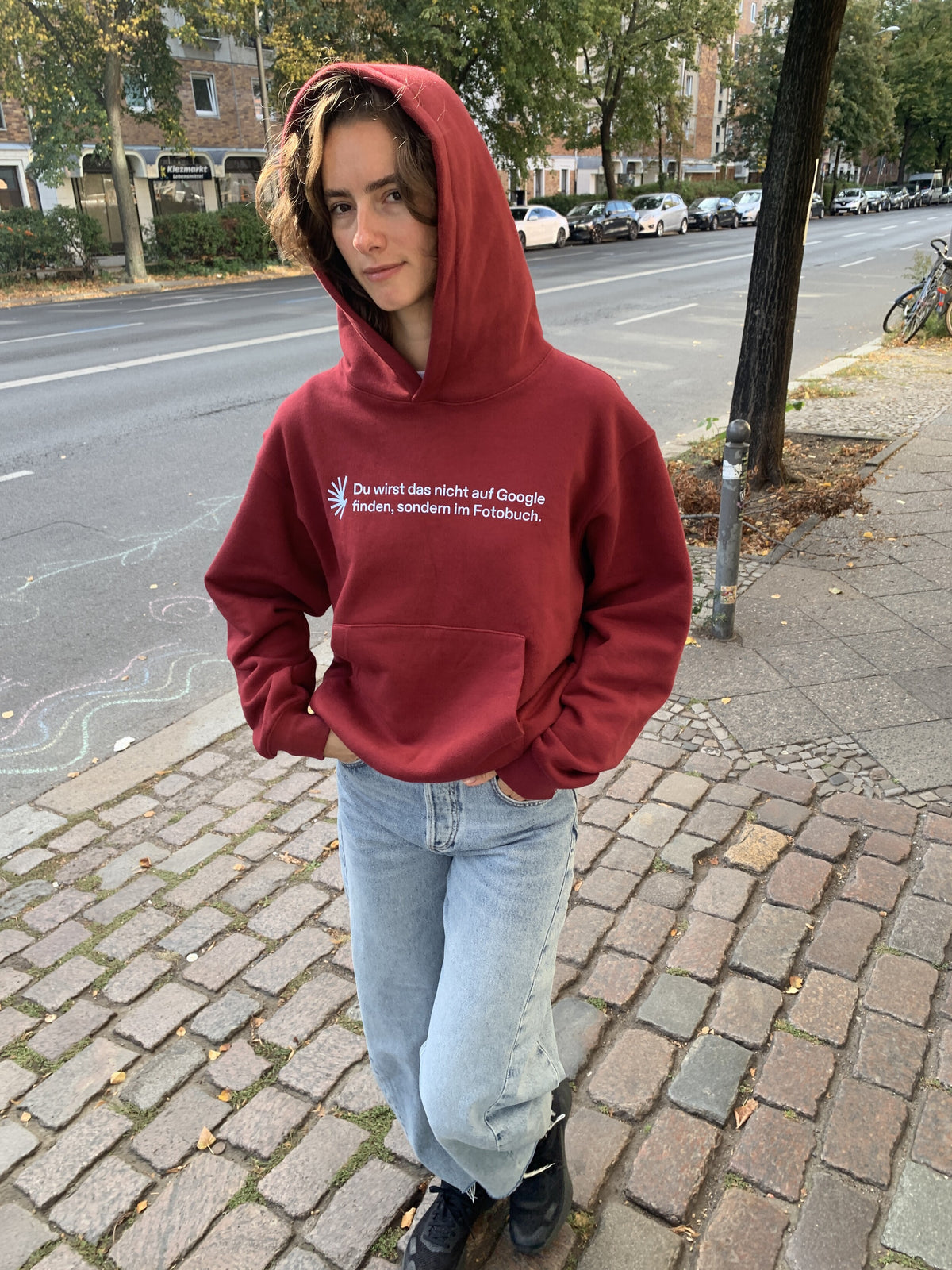 Werbespruch 001 Hoodie (Burgundy)